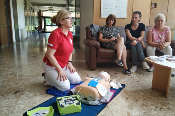 Demonstracije u okviru projekta + Health u Delnicama